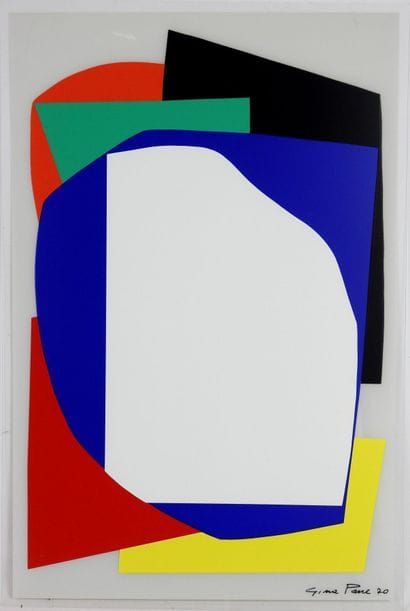 Gina PANE (1939-1990)
Abstract composition.
Color...
