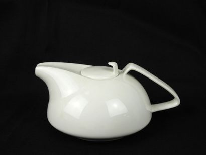White porcelain tea/coffee set including...