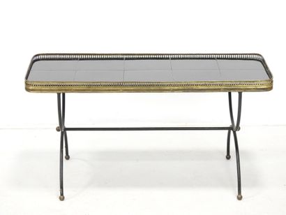 JANSEN (in the style): Coffee table with...