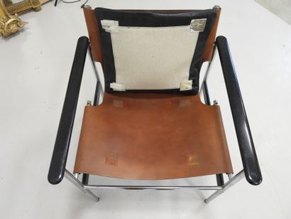Charles POLLOCK (1930-2013). Pair of armchairs...