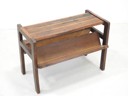 Jacques ADNET (1909-1984): Magazine table...