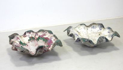 Willy GHUL (1915-2004).
Paire de jardinières...