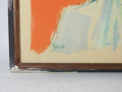 Bernard LORJOU (1908-1986): Portrait of a...