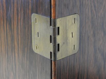 Svend LANGKILDE (20th): Macassar ebony wall...