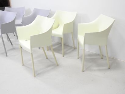 Philippe STARCK (b. 1949). Six Dr No armchairs...