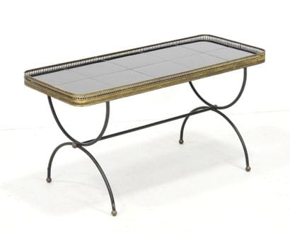 JANSEN (in the style): Coffee table with...