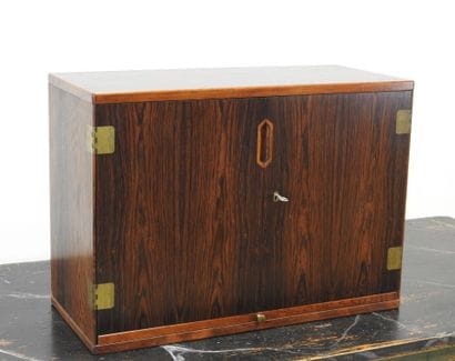 Svend LANGKILDE (20th): Macassar ebony wall...
