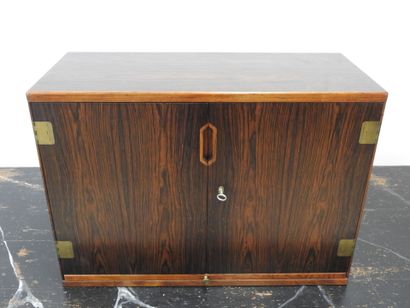 Svend LANGKILDE (20th): Macassar ebony wall...