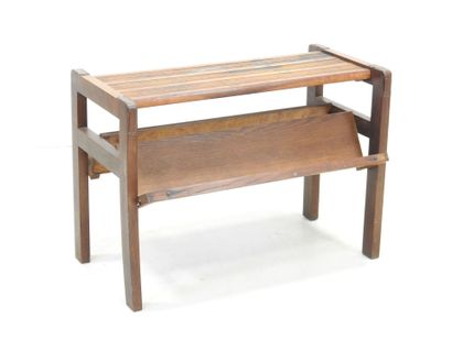 Jacques ADNET (1909-1984): Magazine table...