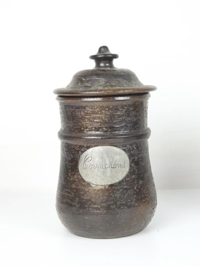 Jean MARAIS (1913-1998) : Pot à cornichon...