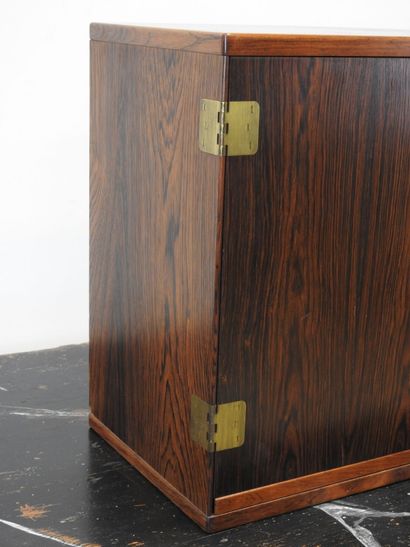 Svend LANGKILDE (20th): Macassar ebony wall...