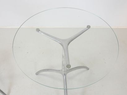 Paolo RIZZATTO (born 1941) : Pair of glass-top...