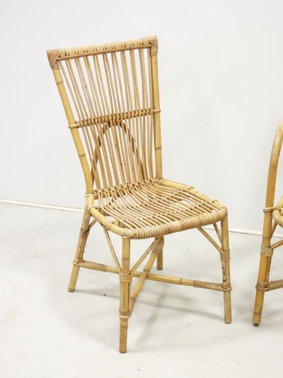Adrien AUDOUX et Frida MINNET (XXe). Mobilier...