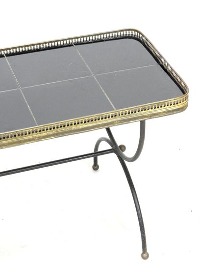JANSEN (in the style): Coffee table with...