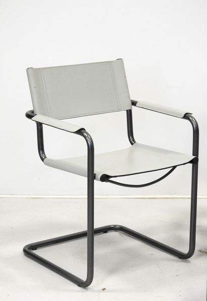 Matteo GRASSI (1927-2001): four MG5 armchairs...