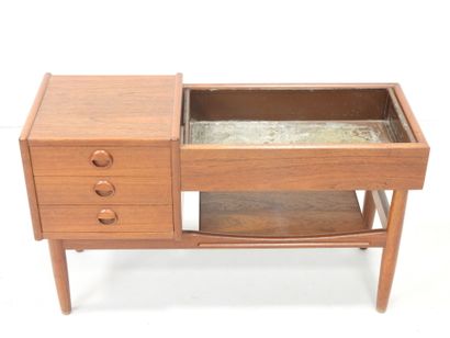 Arne Wahl IVERSEN (1947-2006): Rosewood planter...