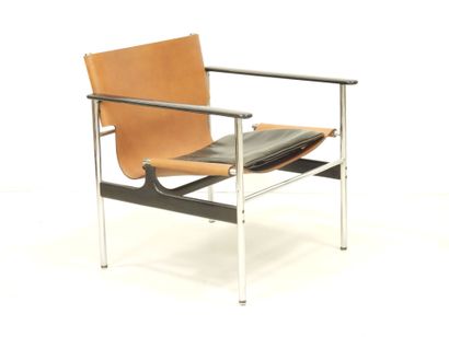 Charles POLLOCK (1930-2013). Pair of armchairs...