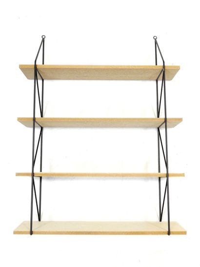 TOMADO: Wall shelf with four levels of shelves....
