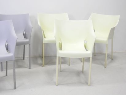Philippe STARCK (b. 1949). Six Dr No armchairs...