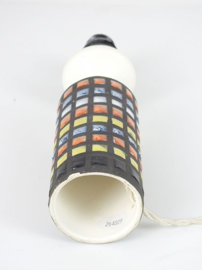 Roger CAPRON (1922-2006) Lampe en céramique...
