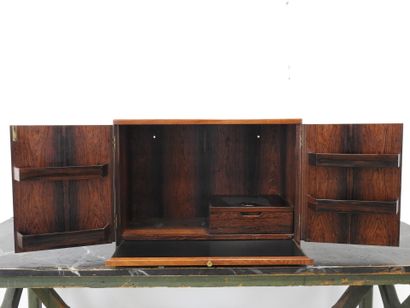 Svend LANGKILDE (20th): Macassar ebony wall...