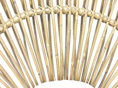 Franco ALBINI (1905-1977): Margherita. Rattan...