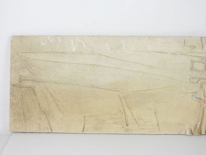 Roger DESSERPRIT (1923-1985) : Bas relief...