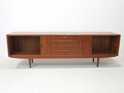 Scandinavian teak ENFILADE. Denmark, 1960's....