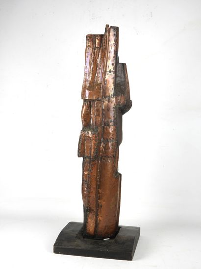 Karl-Jean LONGUET (in the style): Wood sculpture...