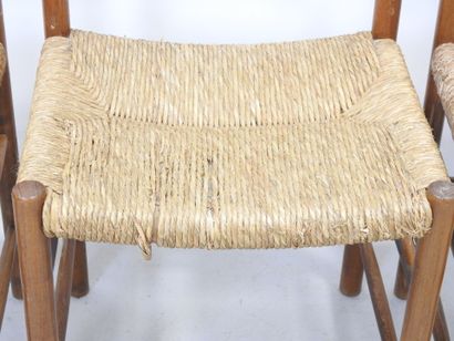 Robert SENTOU (1922-2008): Four chairs in...