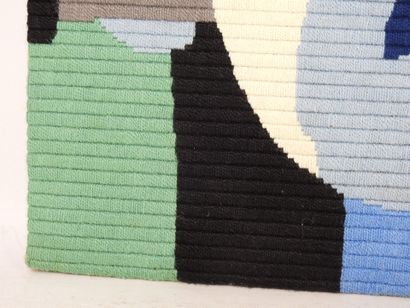 Claude SCHURR (1921-2014): Wool tapestry...
