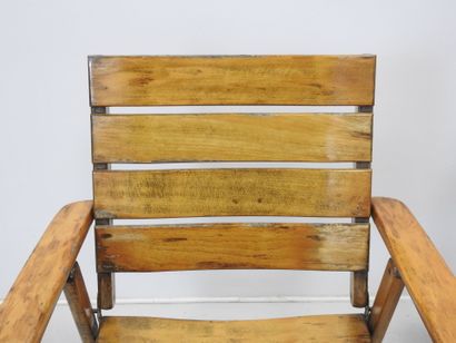 Pair of wooden 