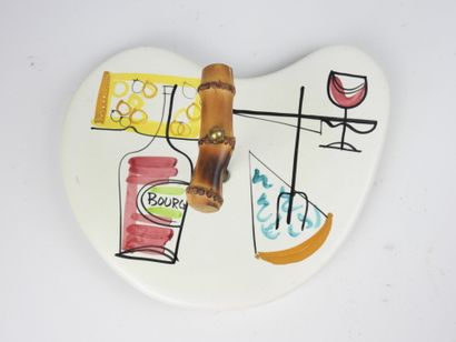 LILI VOLTZ (20th century): Ceramic cheese...