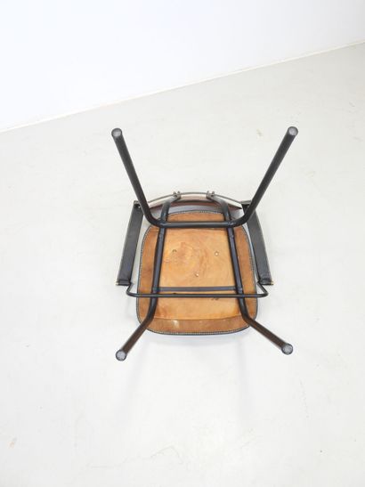 Jacques ADNET (attributed to)
Pair of armchairs...