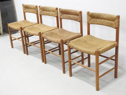 Robert SENTOU (1922-2008): Four chairs in...