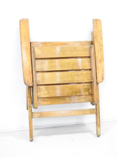 Pair of wooden 