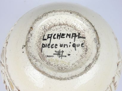 Edmond LACHENAL (1855-1948) Ceramic ball...