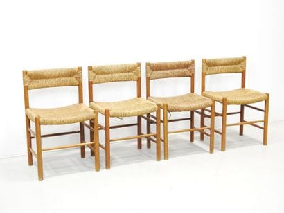 Robert SENTOU (1922-2008): Four chairs in...