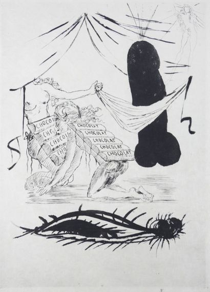 Salvador DALI (Spanish, 1904-1989)
Erotic...