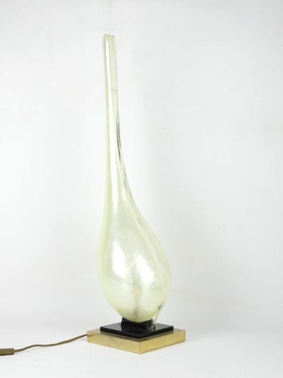 Michel DUMAS (20th century). Large drop-shaped...