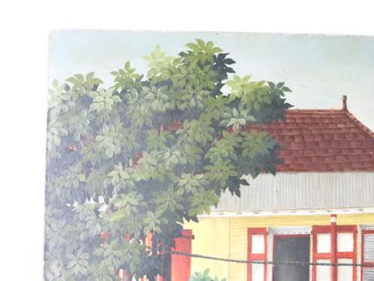 Edouard JEAN (1953, Cap Haïtien). Street...