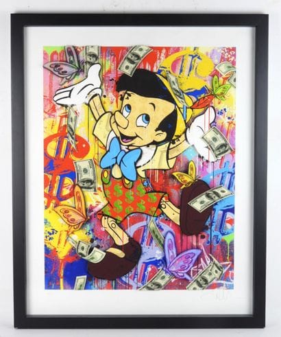 BEN ALLEN (British artist born 1979): Pinocchio....