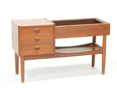 Arne Wahl IVERSEN (1947-2006): Rosewood planter...