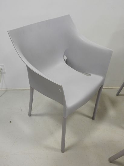 Philippe STARCK (b. 1949). Six Dr No armchairs...