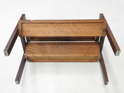 Jacques ADNET (1909-1984): Magazine table...