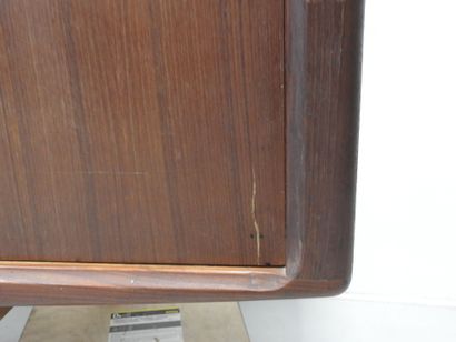 Scandinavian teak ENFILADE opening to 4 drawers,...