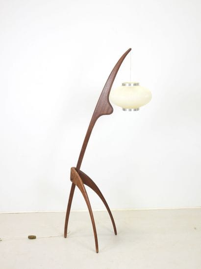 Jean RISPAL (1920-1966) Biomorphic floor...