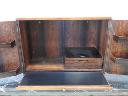 Svend LANGKILDE (20th): Macassar ebony wall...