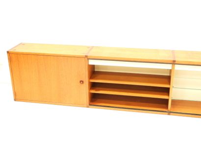 WALL CABINET opening with two solid doors...