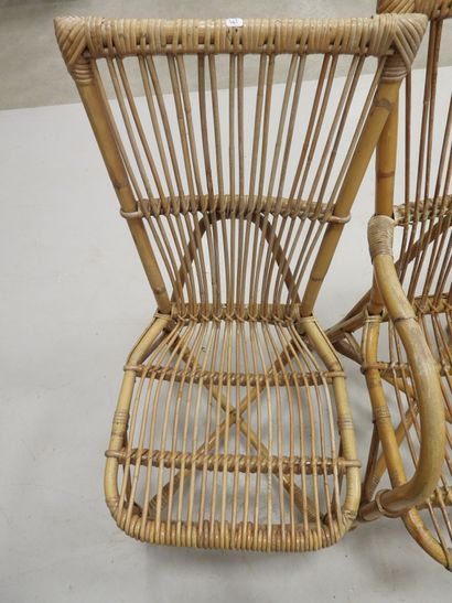 Adrien AUDOUX et Frida MINNET (XXe). Mobilier...